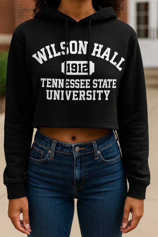 Wilson Hall Womens Crop Sweatshirt